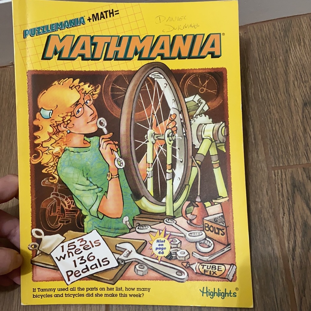 🧡 Highlights “Mathmania” activity book - Picture 2 of 3